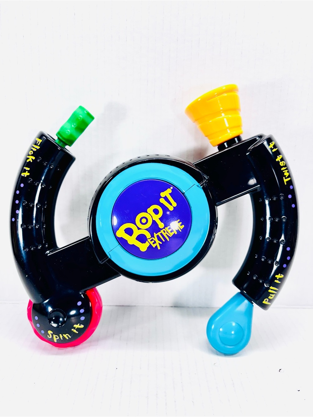Bop It! Extreme 1998 Hasbro Electronic Handheld Game Tested Works Toy Retro